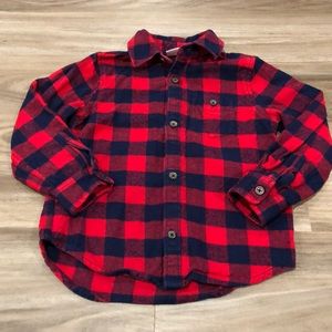 Hanna Andersson button down shirt size 4 (100cm)